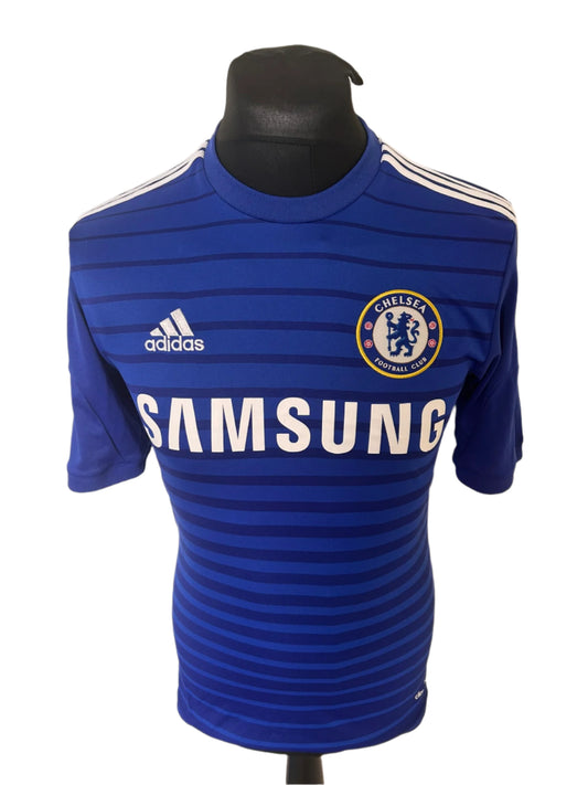 Chelsea Eden Hazard 2014-15 Home Football Shirt Small Adidas