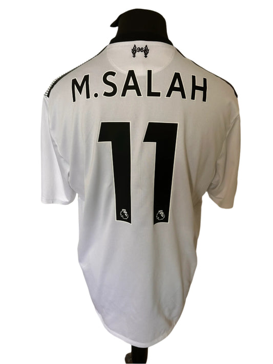 Liverpool Mohamed Salah 2017-18 Away Football Shirt Extra Large XL New Balance
