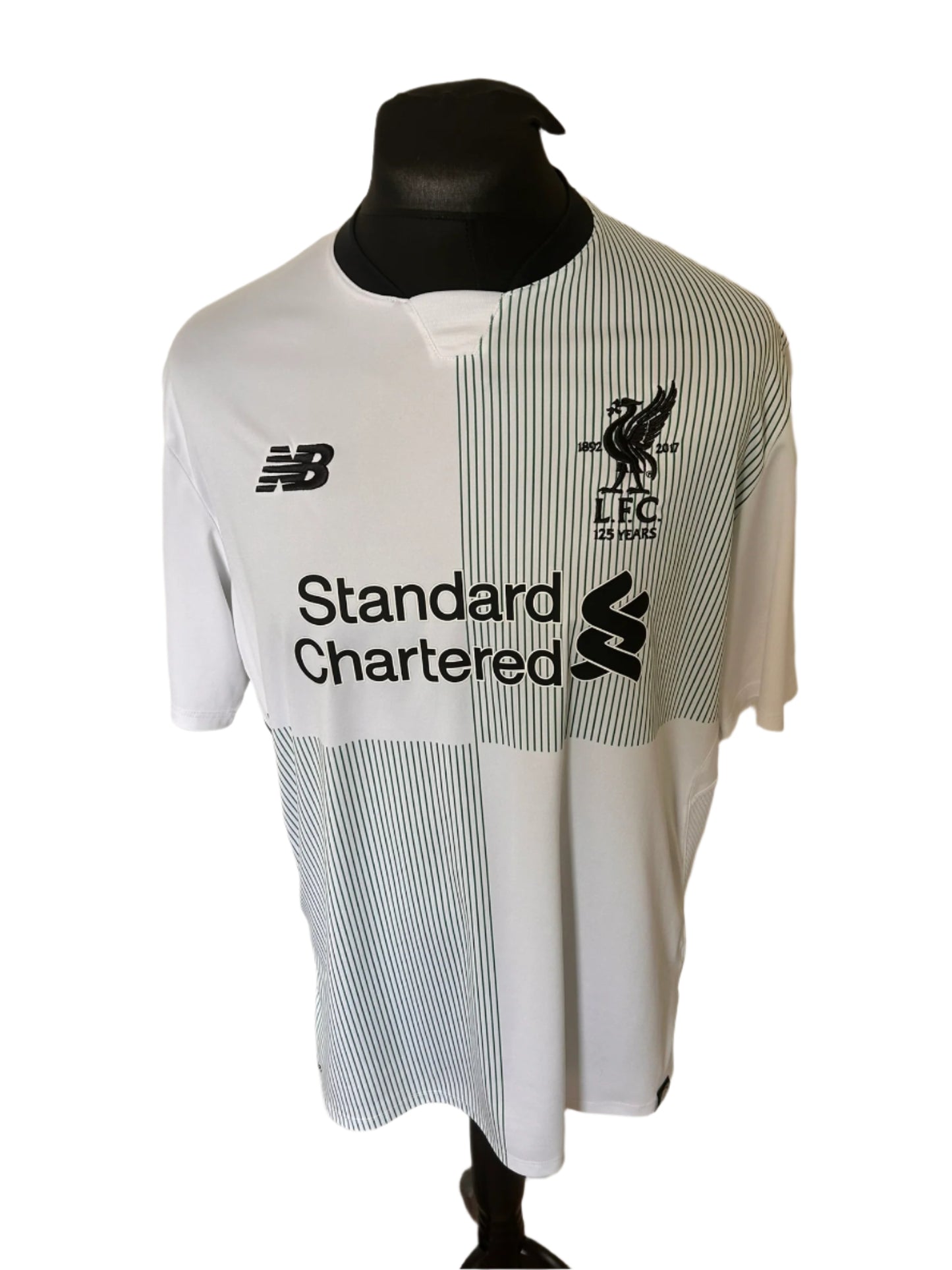 Liverpool Mohamed Salah 2017-18 Away Football Shirt Extra Large XL New Balance