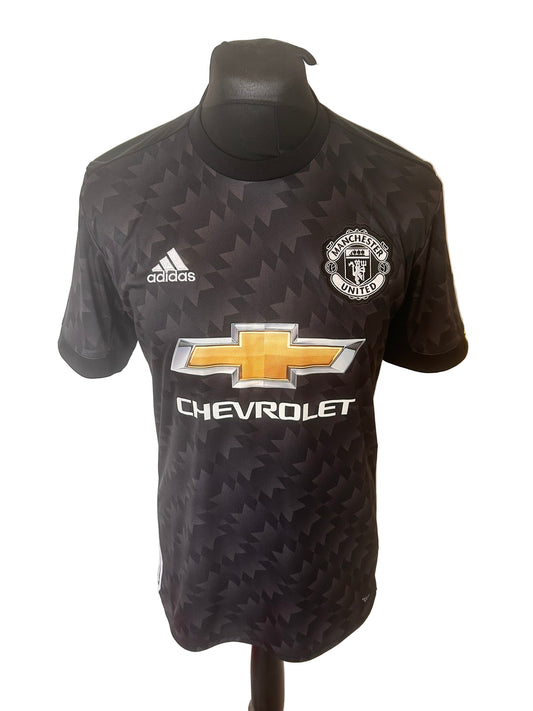 Manchester United 2017-18 Away Football Shirt Medium Adidas