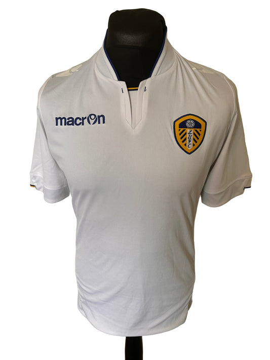 Leeds United 2014-15 Home Football Shirt Small Macron
