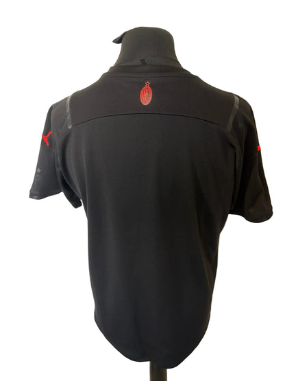 AC Milan 2021-22 third football shirt, black, Large, Puma, back