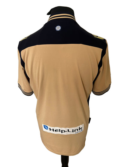 Leeds United 2013-14 Away Football Shirt Medium Macron