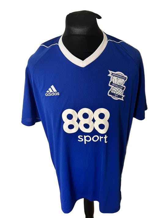 Birmingham City 2017-18 Home Football Shirt Extra Large XL Adidas