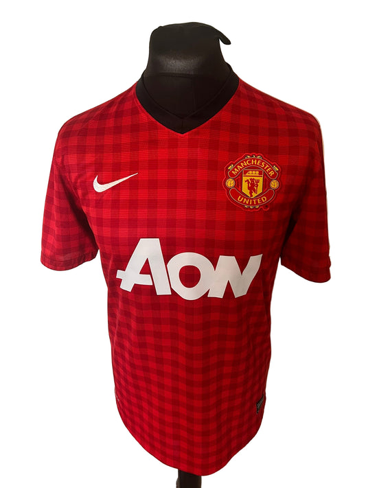 Manchester United Robin Van Persie 2012-13 Home Football Shirt Medium Nike