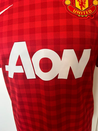 Manchester United Robin Van Persie 2012-13 Home Football Shirt Medium Nike