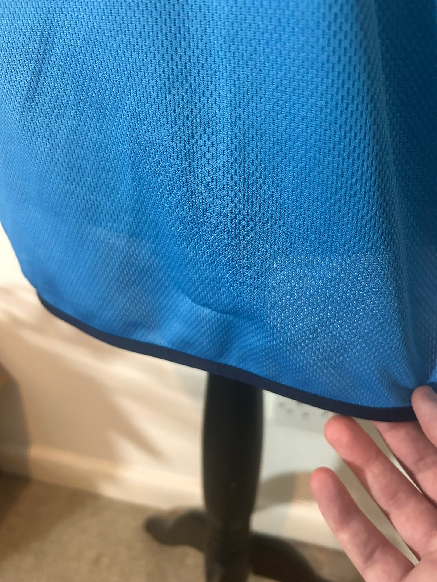 Manchester City Ali Benarbia 2001-02 Home Football Shirt Large Le Coq Sportif