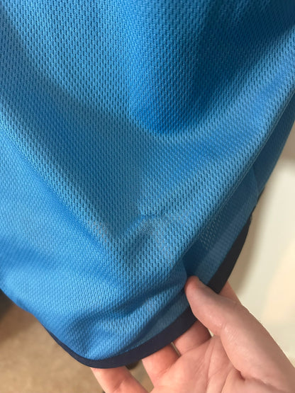 Manchester City Ali Benarbia 2001-02 Home Football Shirt Large Le Coq Sportif