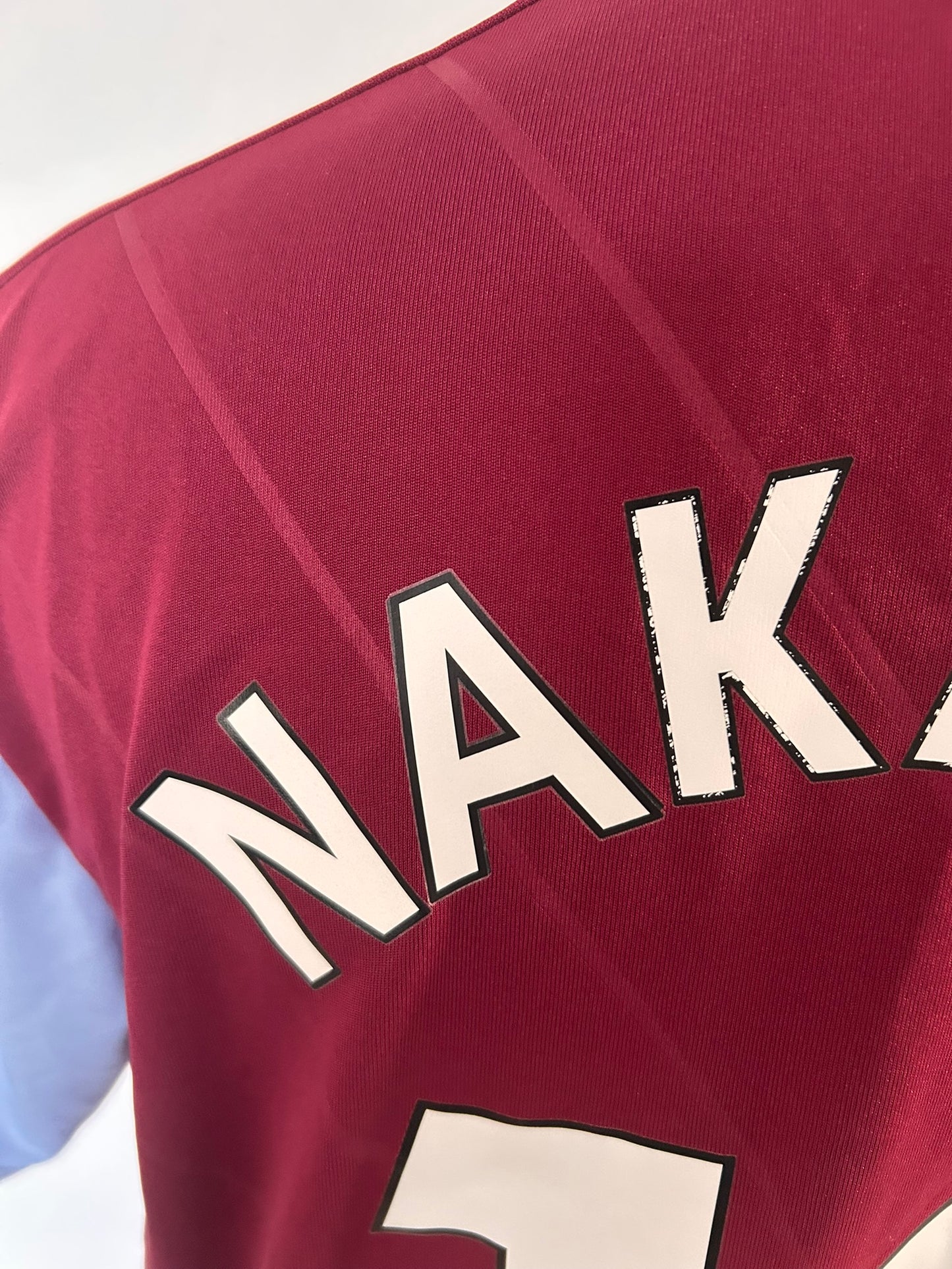 Aston Villa Marvelous Nakamba 2022-23 Home Football Shirt Extra Large XL Castore