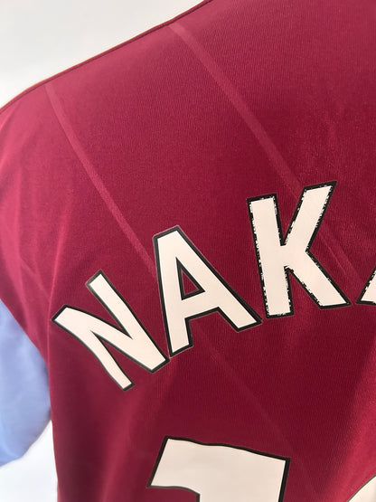 Aston Villa Marvelous Nakamba 2022-23 Home Football Shirt Extra Large XL Castore