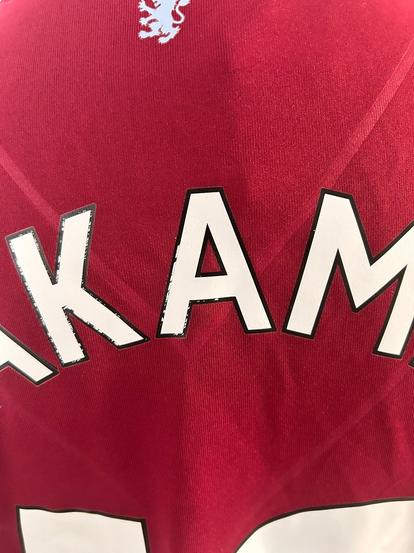 Aston Villa Marvelous Nakamba 2022-23 Home Football Shirt Extra Large XL Castore