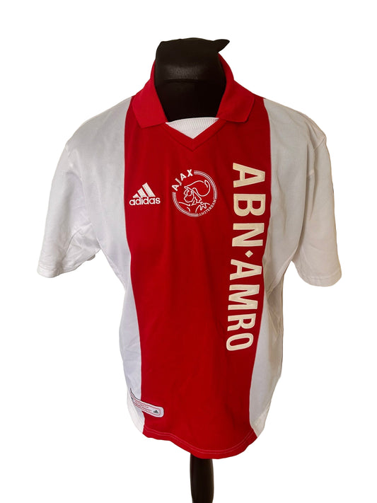 Ajax 2001-02 Home Football Shirt Large Adidas