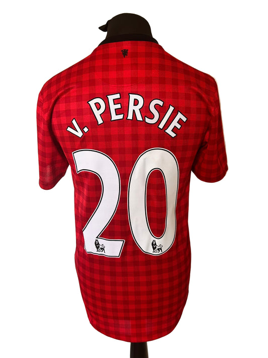 Manchester United Robin Van Persie 2012-13 Home Football Shirt Small Nike