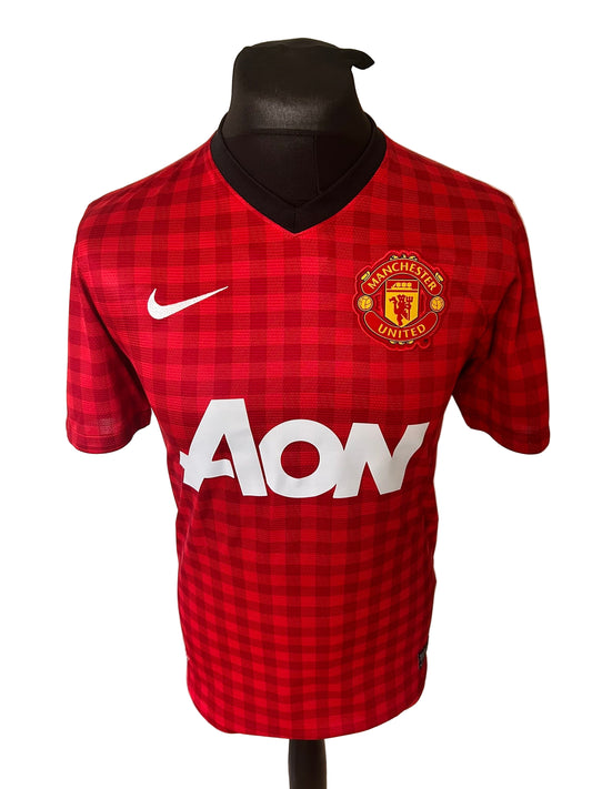 Manchester United Robin Van Persie 2012-13 Home Football Shirt Small Nike
