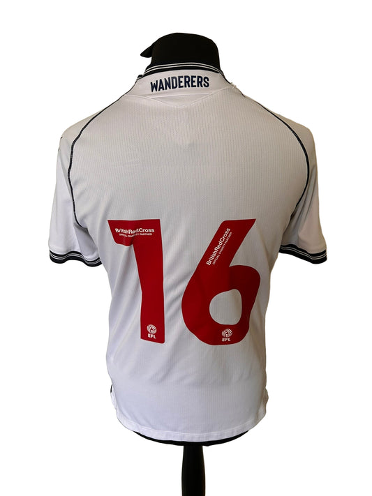 Bolton Wanderers 2023-24 Home Football Shirt Medium Macron