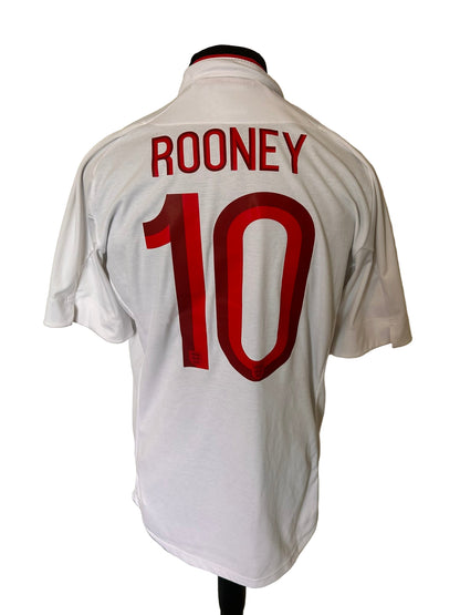 England Wayne Rooney 2012-13 Home Football Shirt Large 44 Umbro
