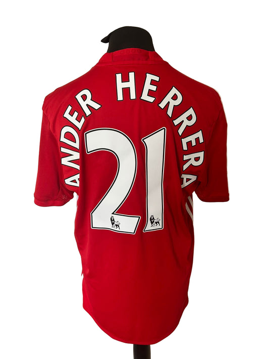 Manchester United Ander Herrera 2016-17 Home Football Shirt Extra Large XL Adidas