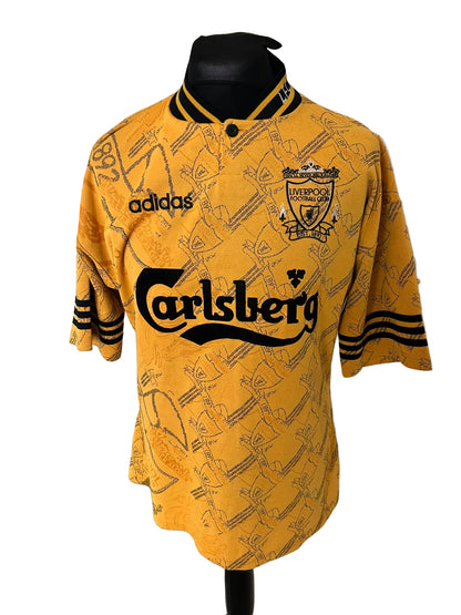Liverpool 1994-96 Third Football Shirt Large Adidas