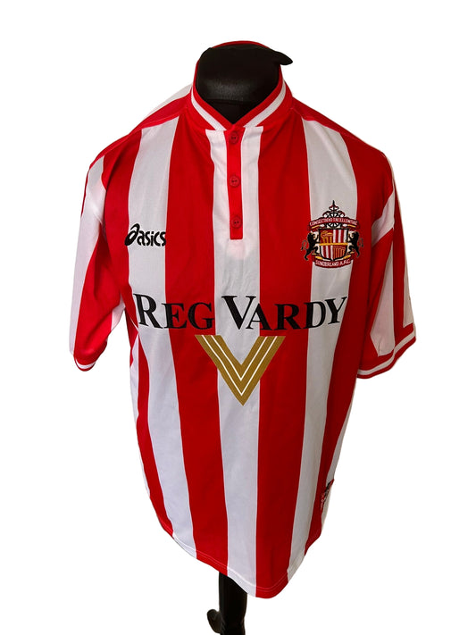 Sunderland 1999-00 Home Football Shirt Large Asics