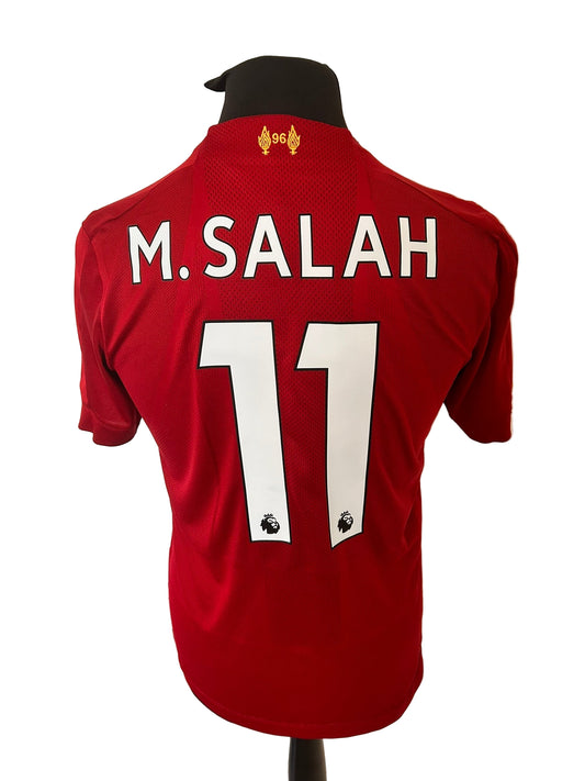 Liverpool Mohamed Salah 2019-20 Home Football Shirt Small New Balance