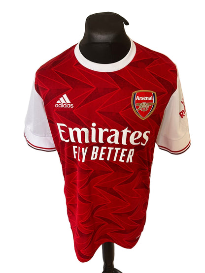 Arsenal Bukayo Saka 2020-21 Home Football Shirt Large Adidas