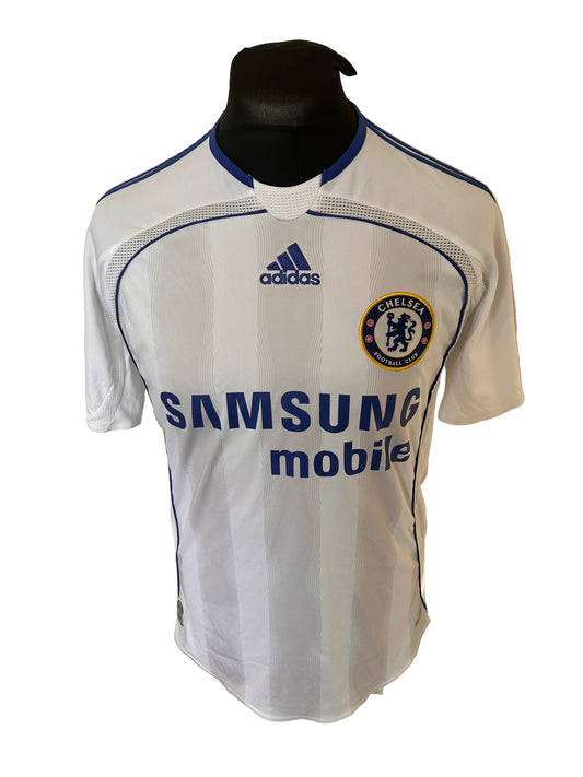Chelsea Didier Drogba 2006-07 Away Football Shirt Small Adidas