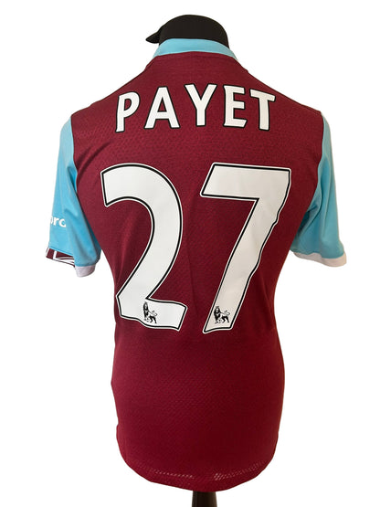 West Ham United Dimitri Payet 2016-17 Home Football Shirt Small Umbro