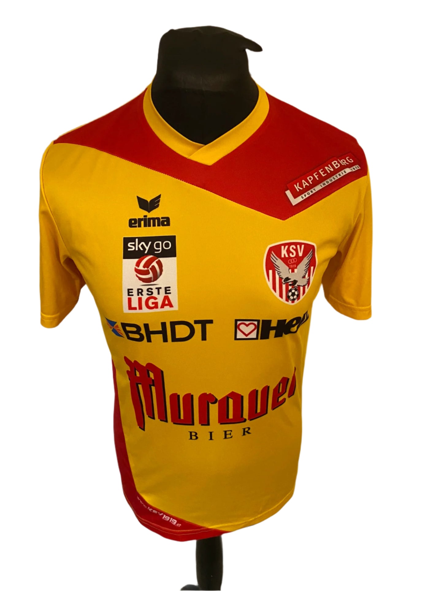 Kapfenberger SV 2014-15 Home Football Shirt Small Erima