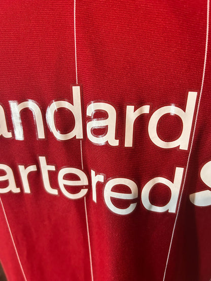 Liverpool Mohamed Salah 2019-20 Home Football Shirt Medium New Balance