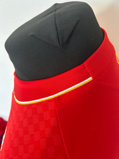 Liverpool Roberto Firmino 2015-16 Home Football Shirt Medium New Balance