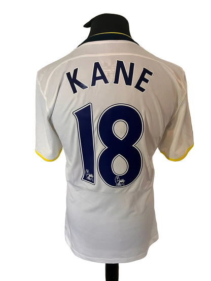 Tottenham Hotspur 2014-15 home football shirt, white, small, Under Armour, Harry Kane, back