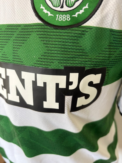 Celtic 2010-12 Home Football Shirt Medium Nike