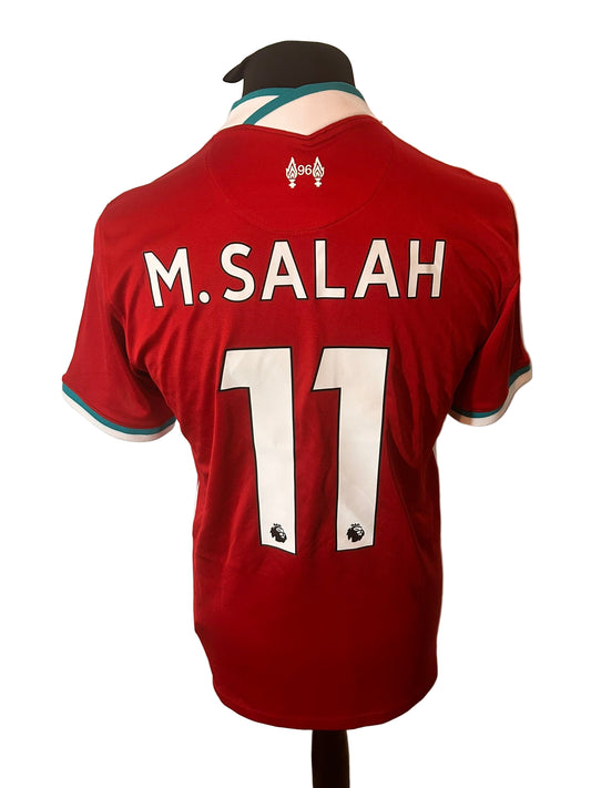 Liverpool Mohamed Salah 2020-21 Home Football Shirt Medium Nike