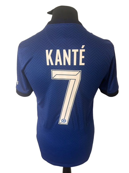Chelsea 2020-21 home football shirt, blue, Small, Nike, N'Golo Kante, back