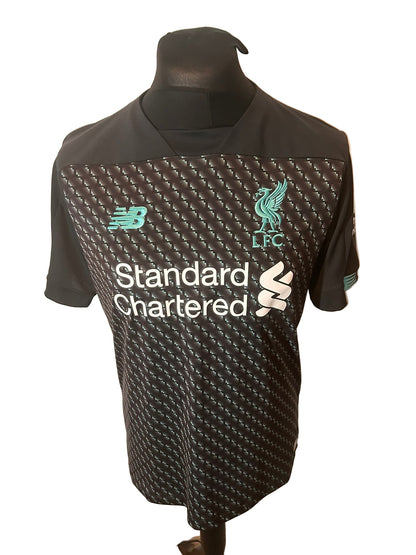 Liverpool Mohamed Salah 2019-20 Third Football Shirt Medium New Balance