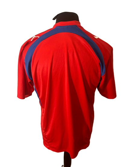 Czech Republic 2006-08 Basic Home Football Shirt Large Puma
