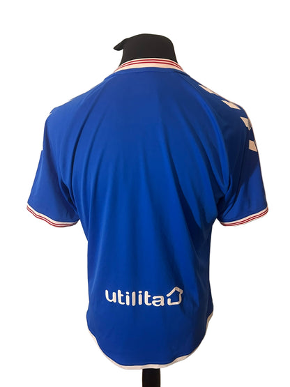 Rangers 2019-20 Home Football Shirt Large Hummel