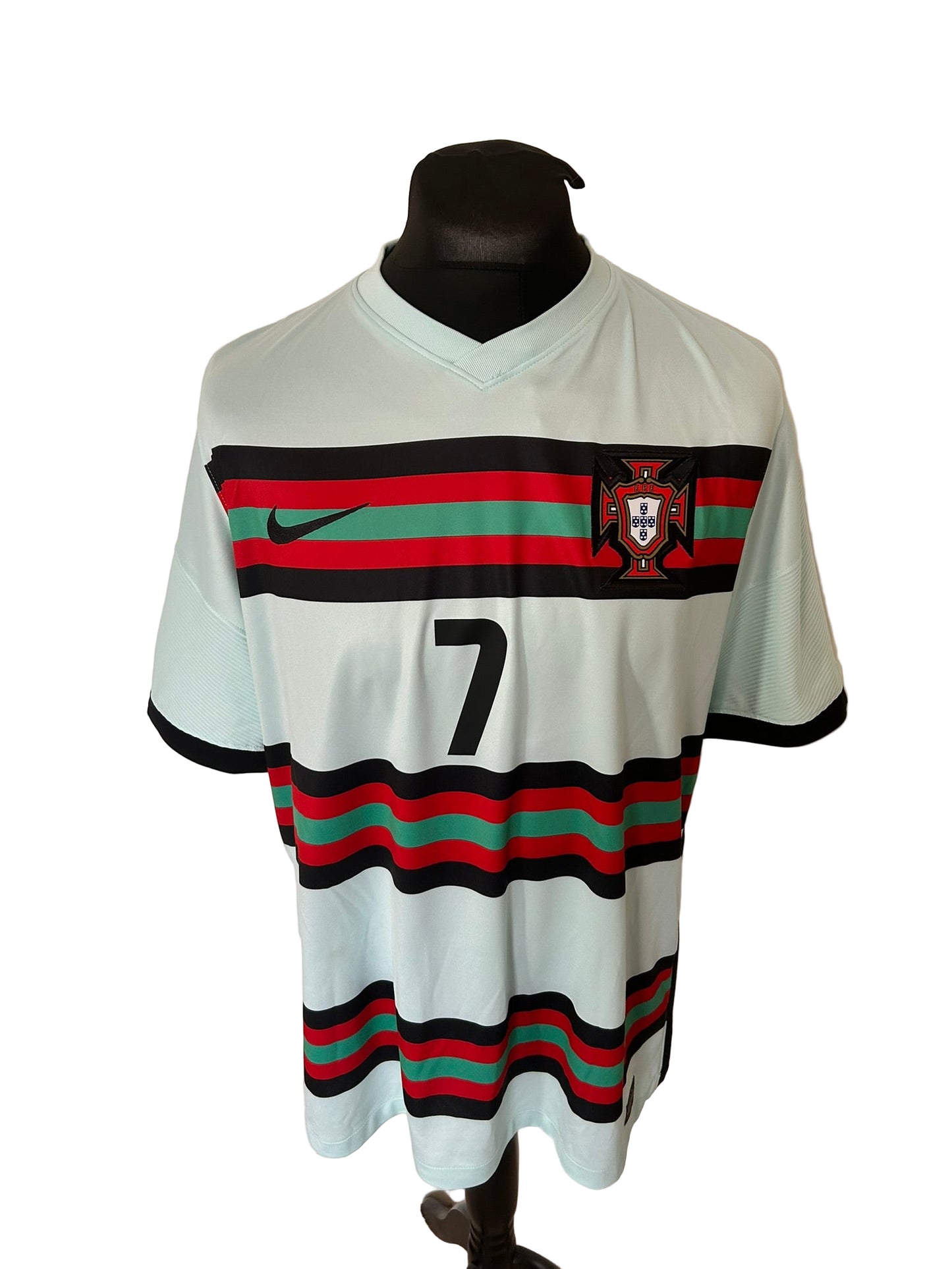Portugal Cristiano Ronaldo 2020-21 Away Football Shirt Extra Large XL Nike
