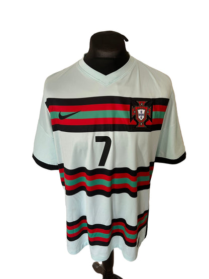 Portugal Cristiano Ronaldo 2020-21 Away Football Shirt Extra Large XL Nike