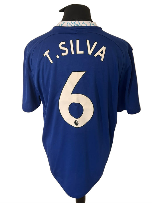 Chelsea Thiago Silva 2022-23 Home Football Shirt Extra Large XL Nike