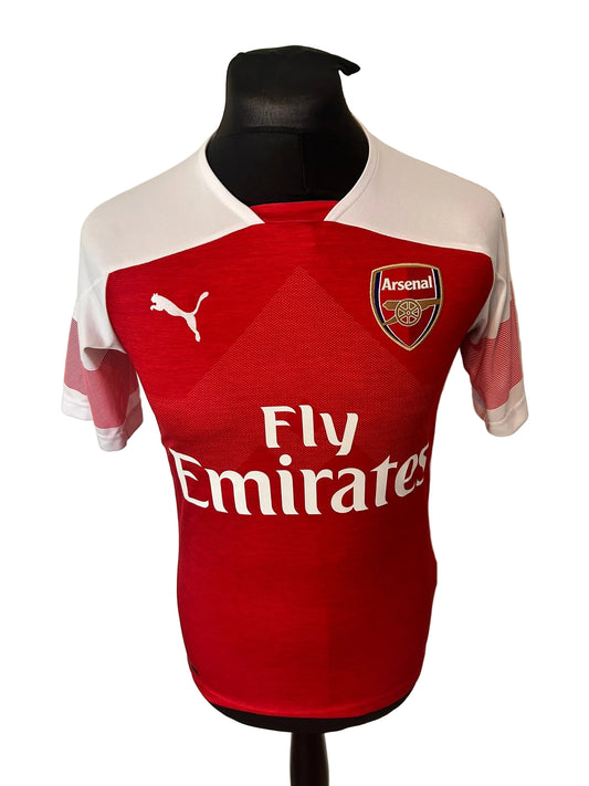 Arsenal 2018-19 home football shirt, red, small, Puma, Mesut Ozil, front