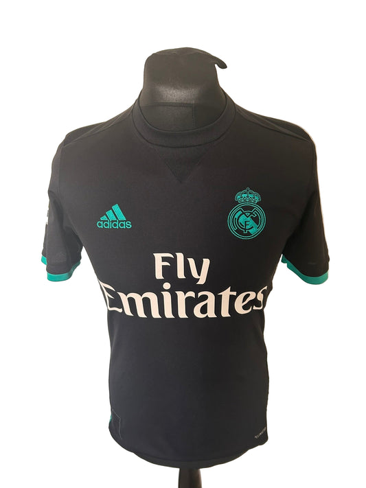 Real Madrid Cristiano Ronaldo 2017-18 Away Football Shirt Small Adidas