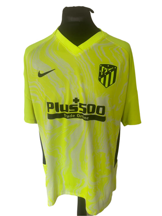 Atletico Madrid 2020-21 Third Football Shirt 2XL XXL Nike|