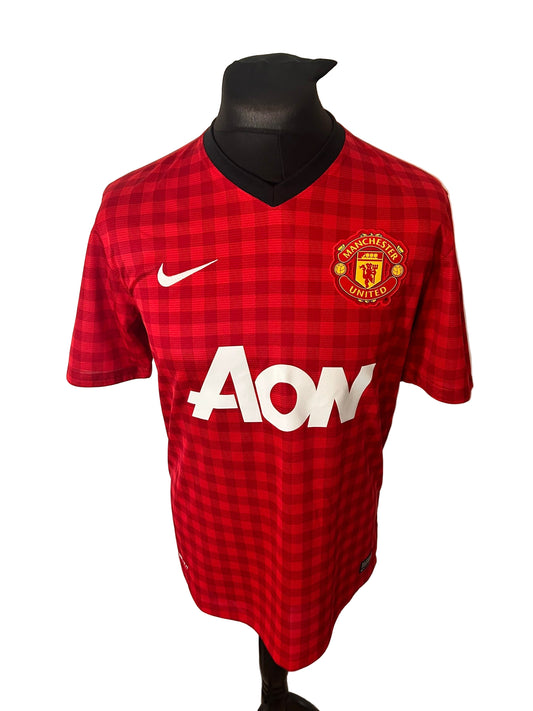 Manchester United 2012-13 home football shirt, Ryan Giggs, Umbro, medium, red, front