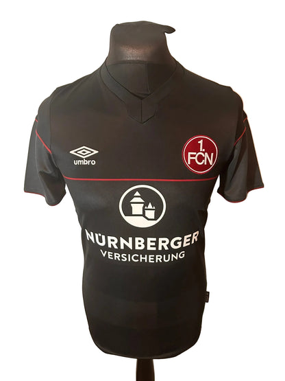 Nurnberg 2020-21 third football shirt, black, small, Umbro, front