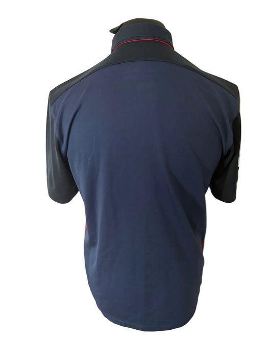 Atletico Madrid 2015-16 away football shirt, navy, medium, Nike, back