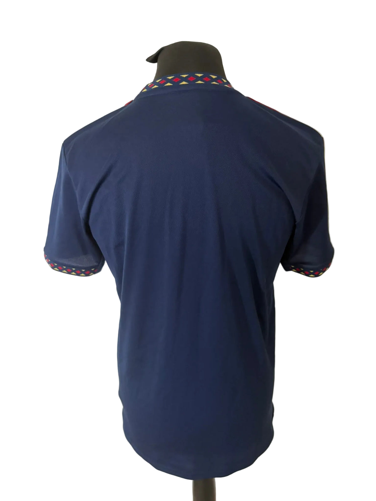 Ajax 2022-23 away football shirt, navy, medium, Adidas, back