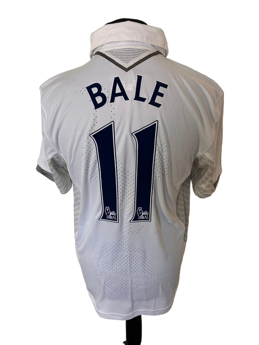 Tottenham Hotspur 2021-22 home football shirt, Under Armour, Large, white, back, Gareth Bale