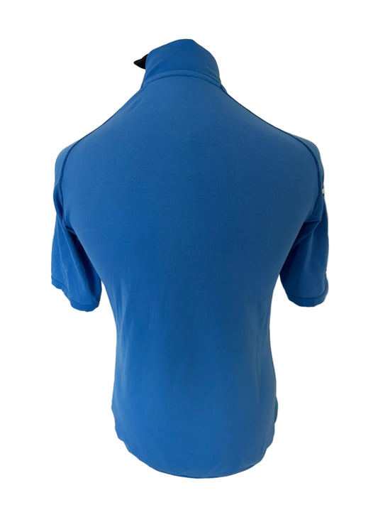 Italy 2002 home football shirt, blue, Large, Kappa, back