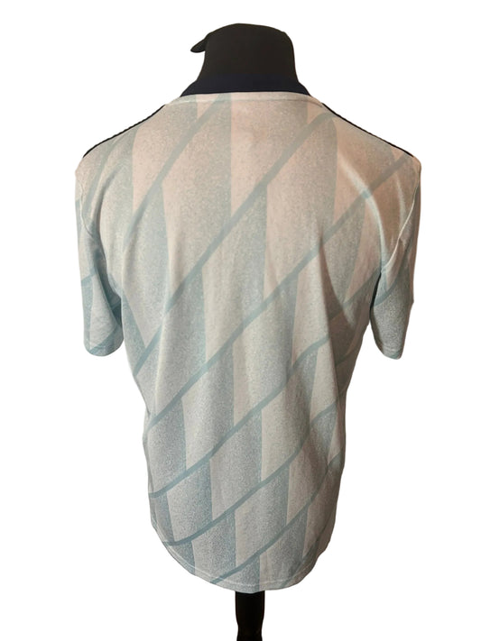 Scotland 2020-21 away football shirt, blue, large, back